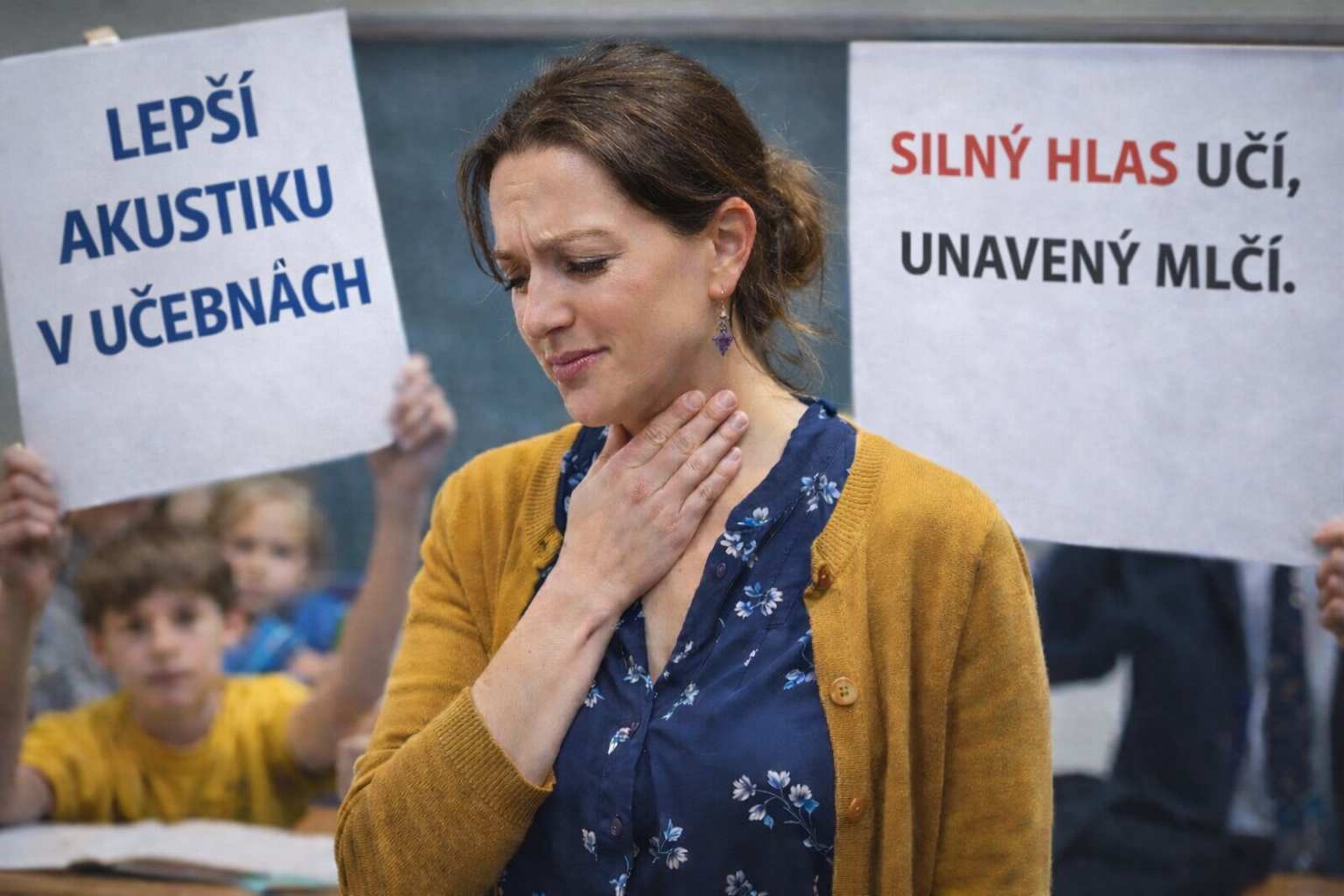 Poruchy hlasu u učitelů